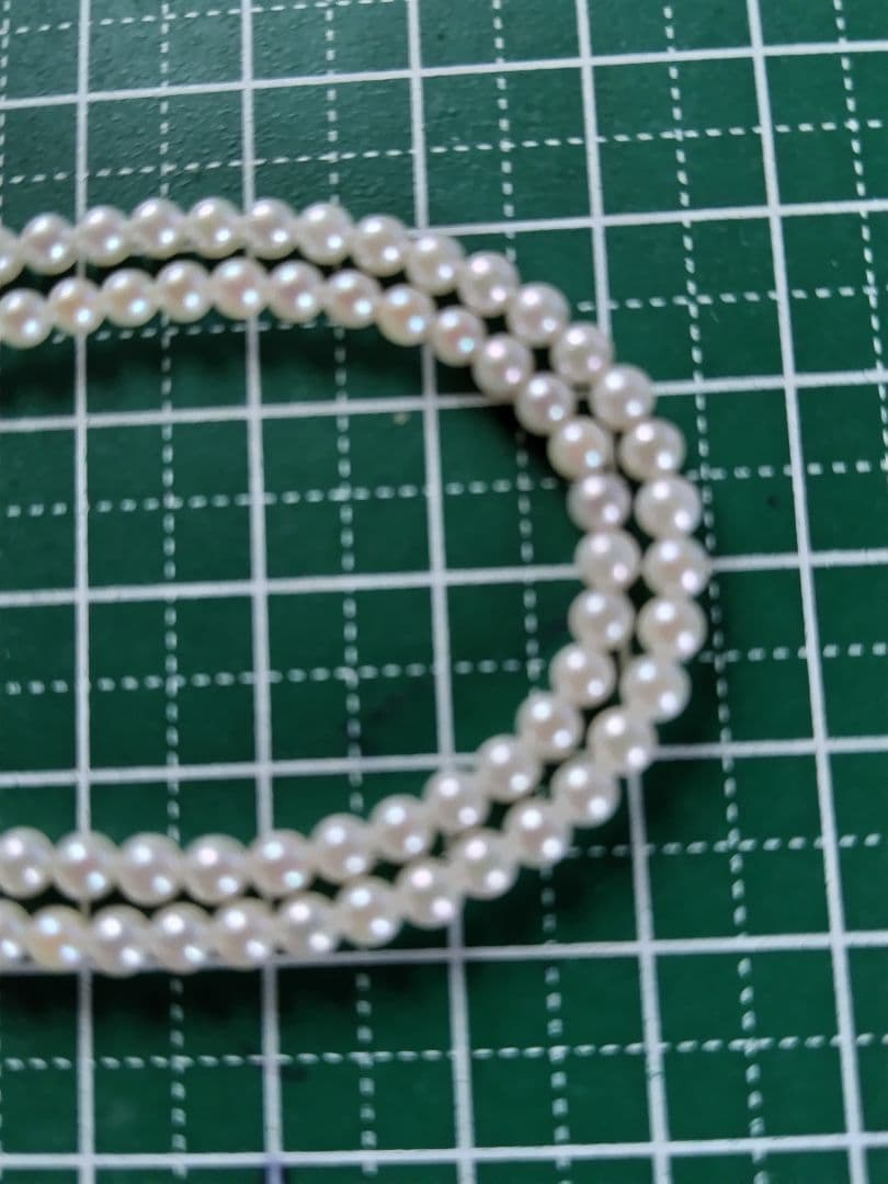 専用になります。 K18 アコヤ真珠ベビーパール　ロングネックレス