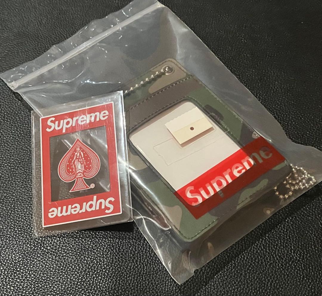 18AW Supreme Leather ID Holder＋Wallet