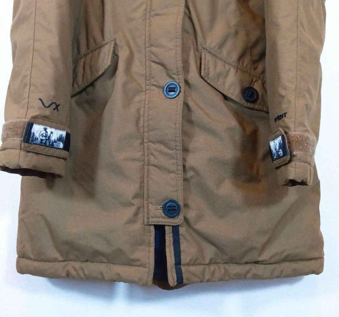 ザ ノースフェイス☆モッズコート ロングダウン ベンチコート M カーキ