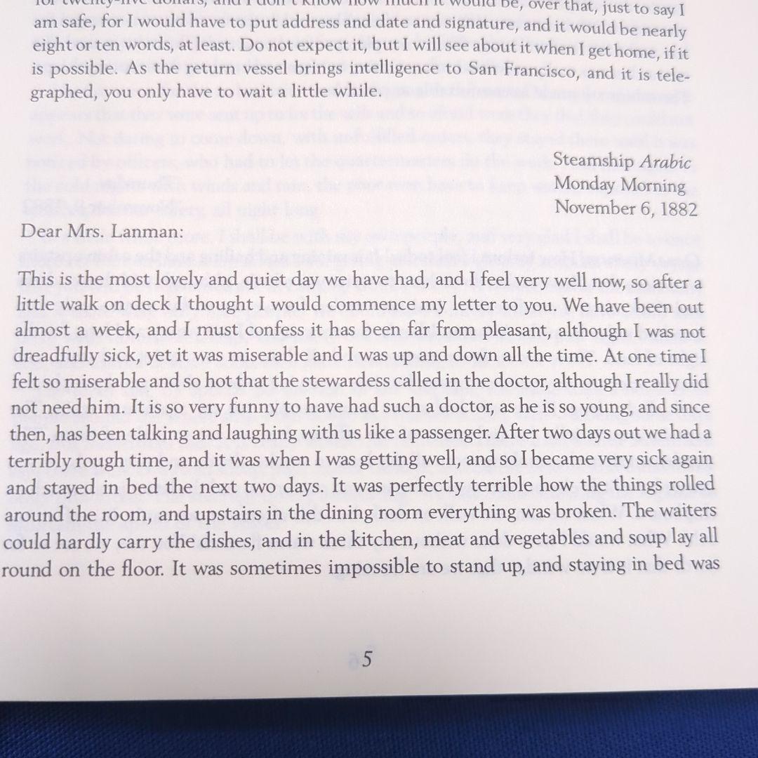 【洋書】The Attic Letters 津田梅子がランマン夫人に宛てた手紙