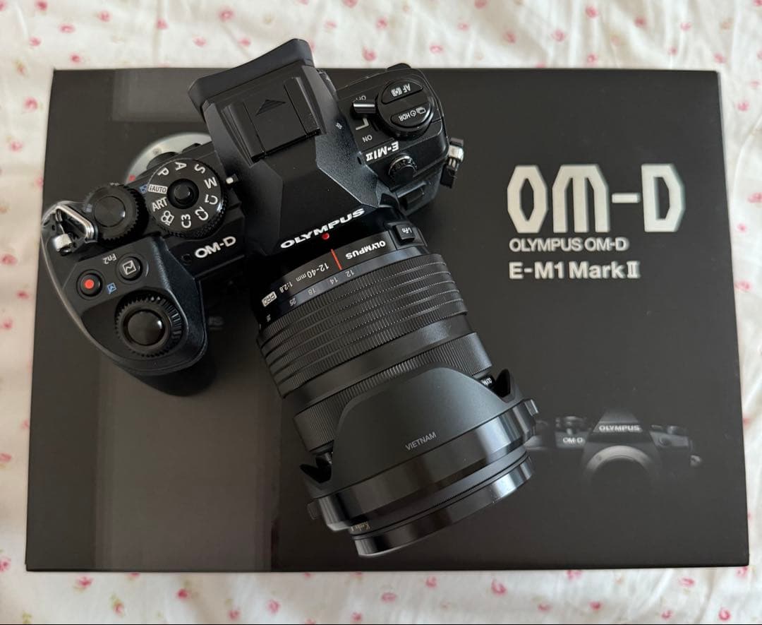 美品「OM-DE-M1 Mark II」「12-40mm F2.8 PRO」