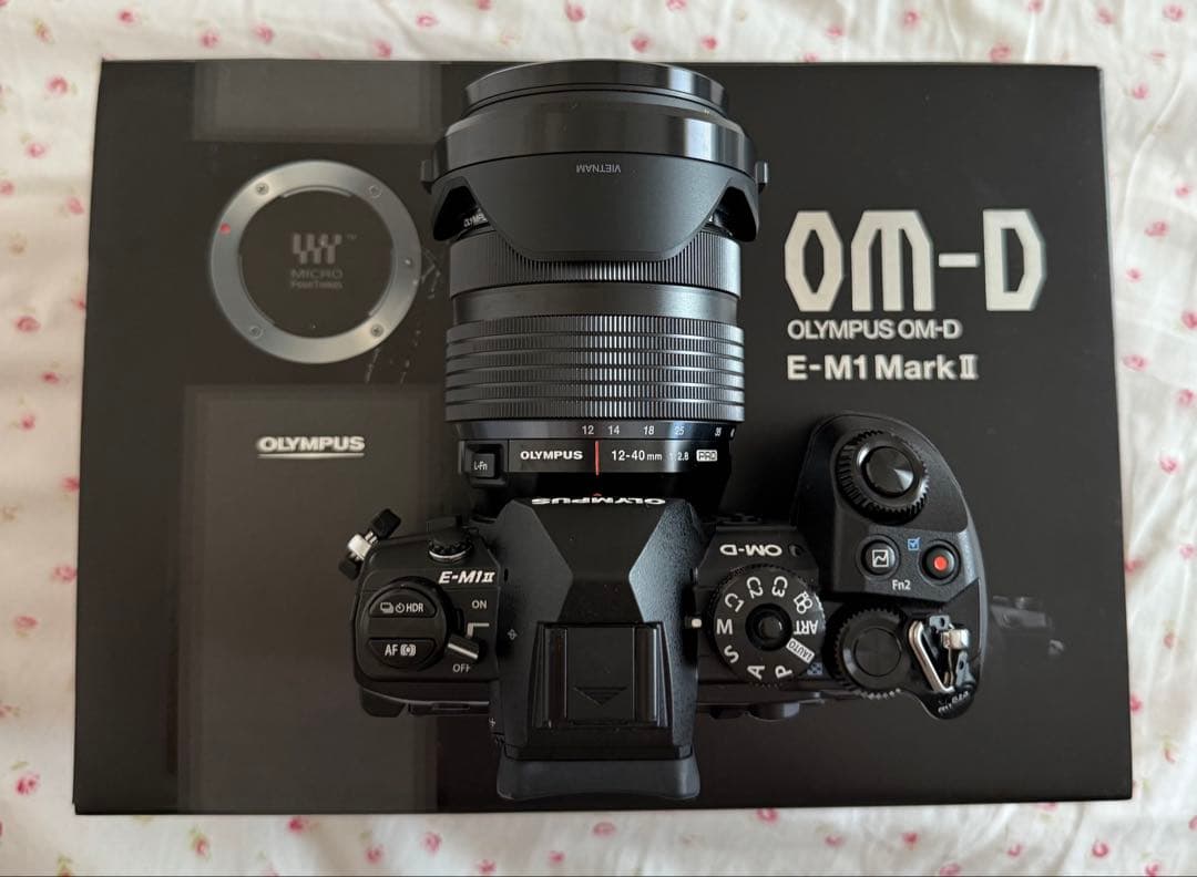 美品「OM-DE-M1 Mark II」「12-40mm F2.8 PRO」