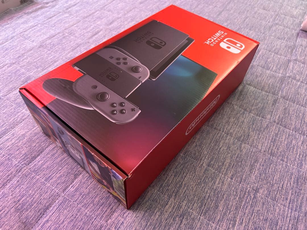美品 Nintendo Switch グレー 本体