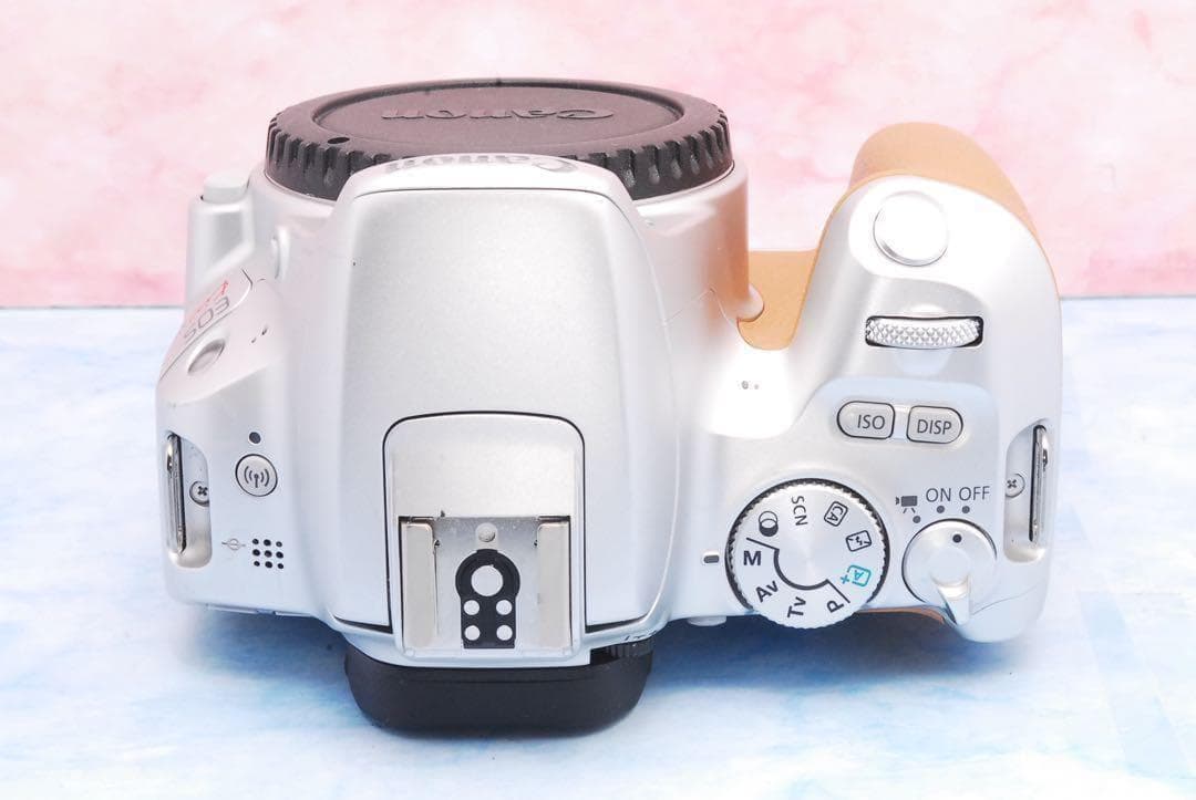 Canon kiss X9☆シルバー☆一眼レフカメラ★高性能STM＆超望遠