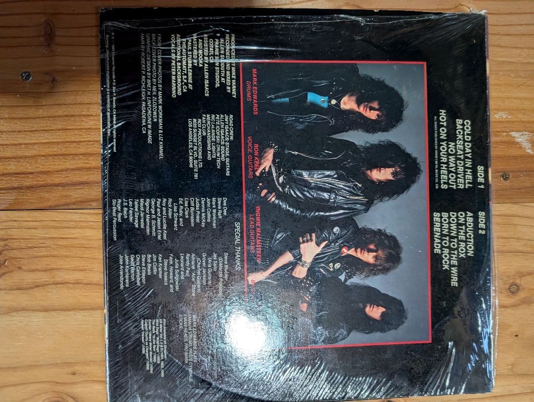 Alcatrazz steeler RisingForce（3曲）レコード３枚