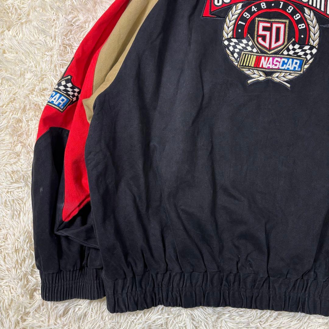 NASCAR 50周年 刺繍ブルゾン 4XL LogoAthletic ナスカー