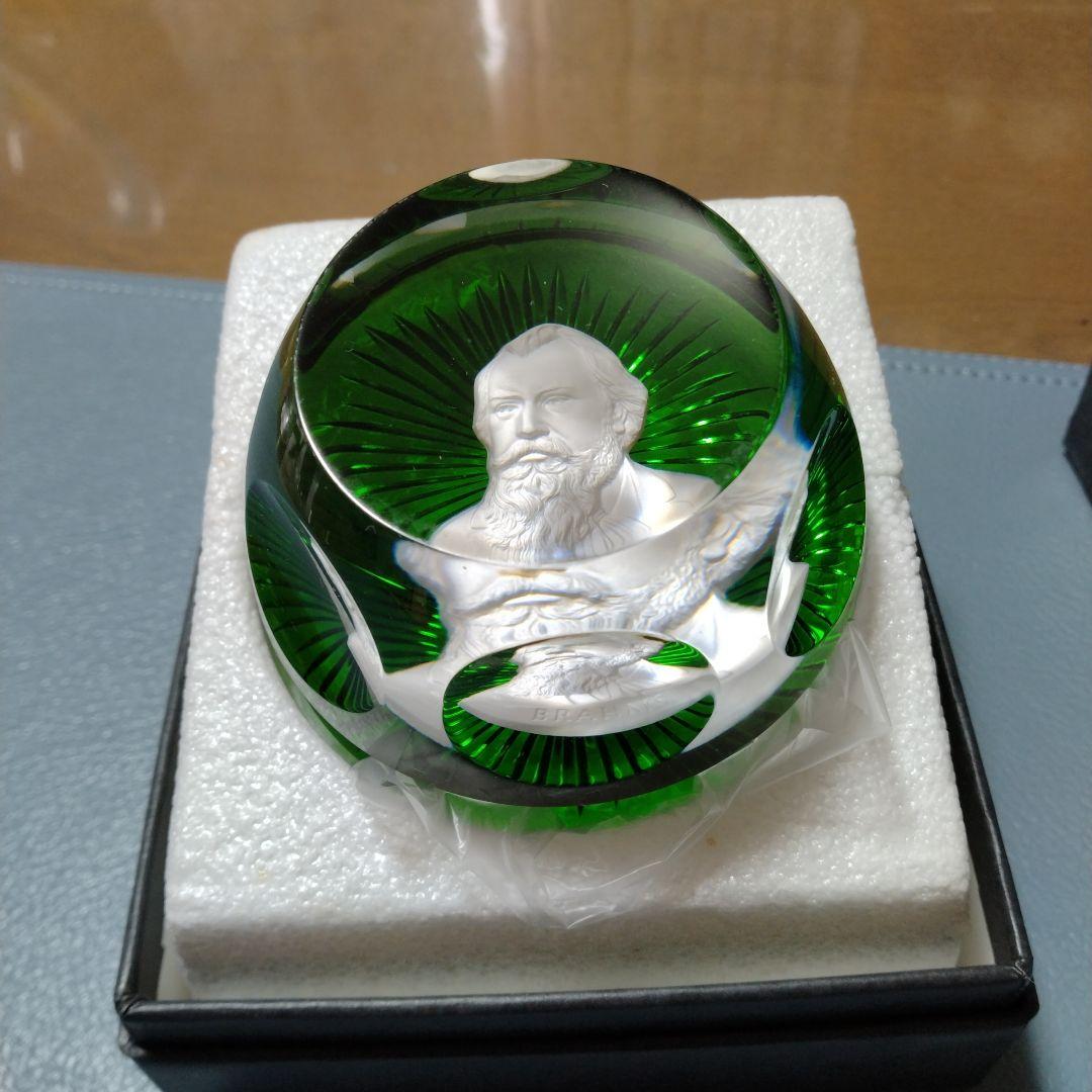 Baccaratバカラペーパーウェイト ヨハネス・ブラームス