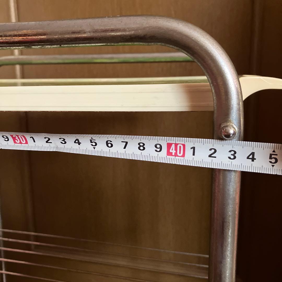 レトロ　花柄　キッチンワゴン