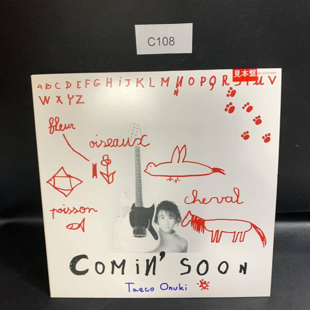見本版　非売品　大貫妙子　Taeco Onuki カミングスーンLP　絵本