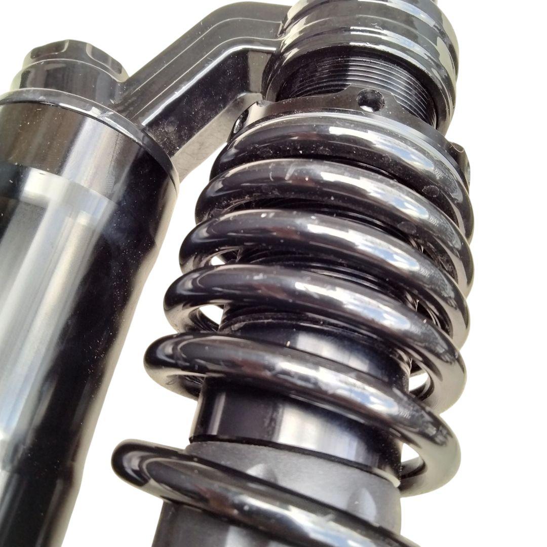 オーリンズタイプ汎用リアサスペンション黒340mmゼファー、CB、インパルス等に