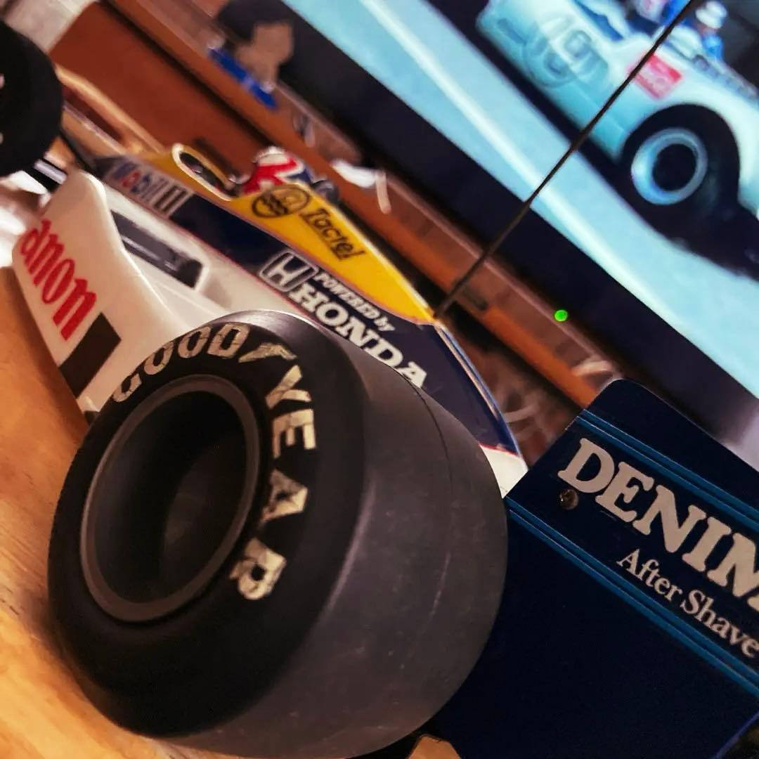 タミヤ RW F1 改(ウィリアムズ ホンダ FW-10仕様) シャーシ付き