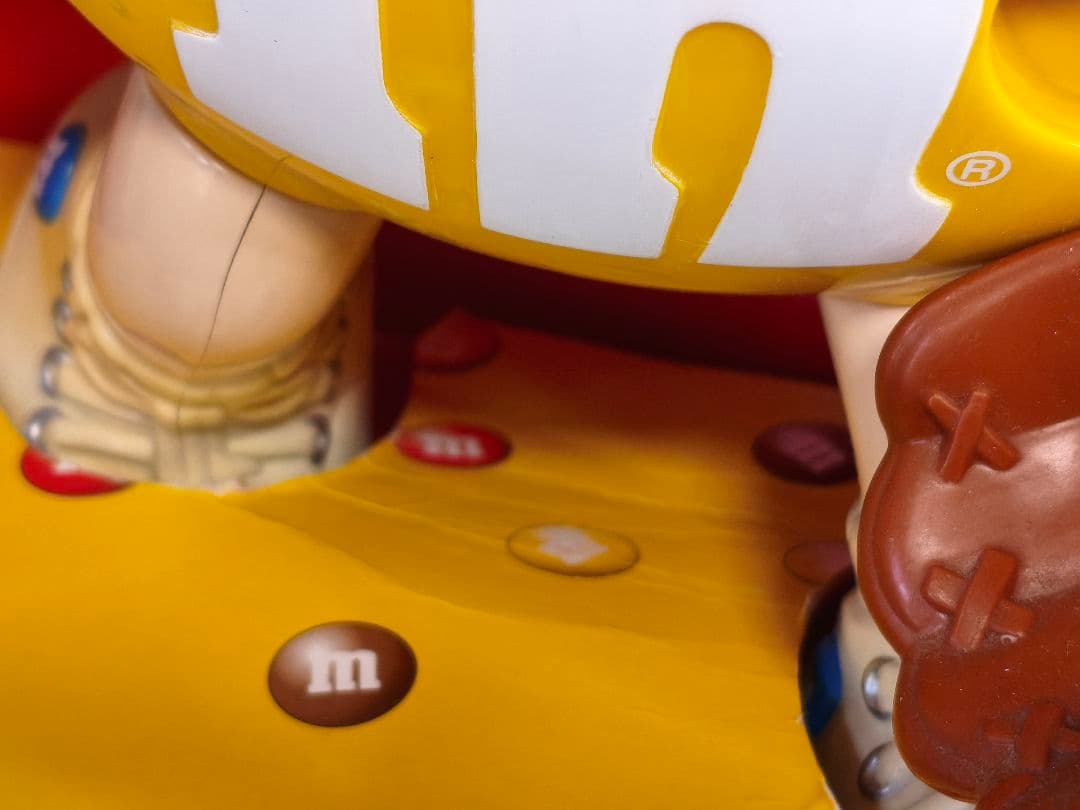 m&m's ディスペンサー ヴィンテージ エムアンドエムズ イエロー