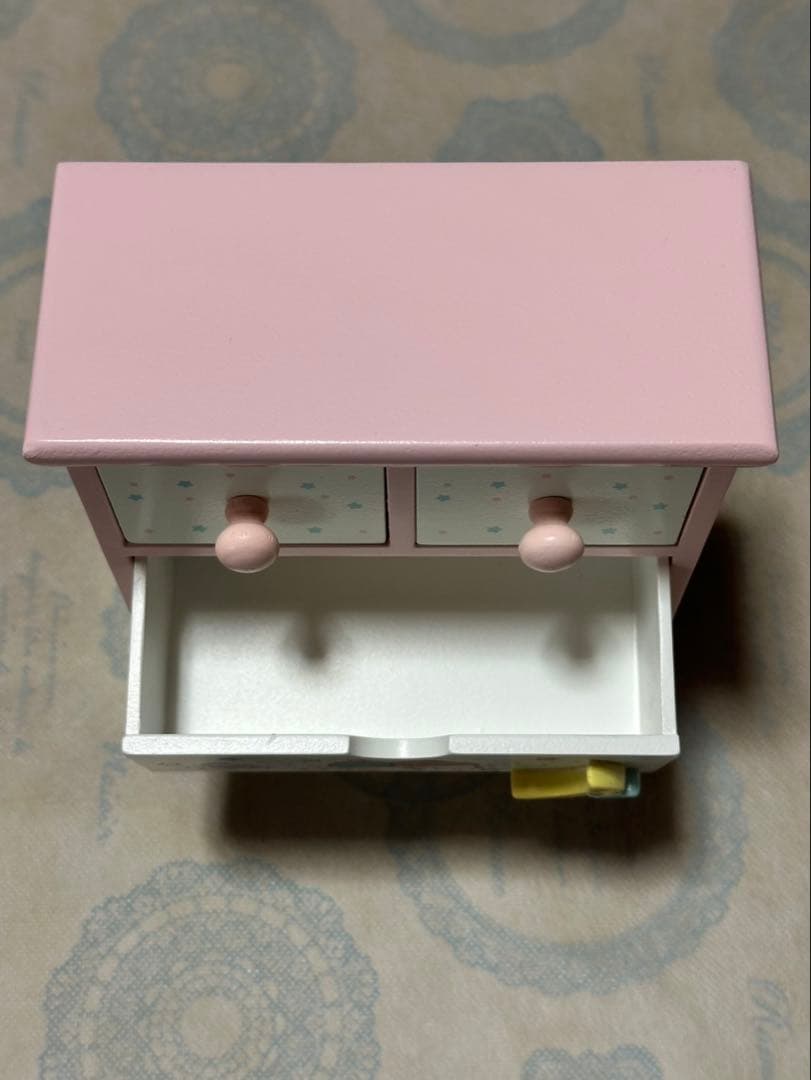 キキララ 木製チェスト 小物入れ