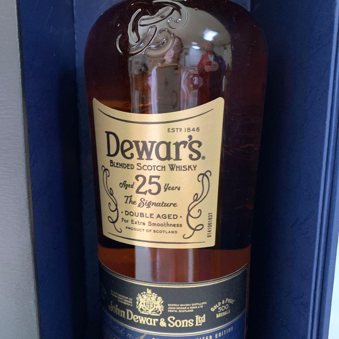 ウイスキー DEWAR'S 25