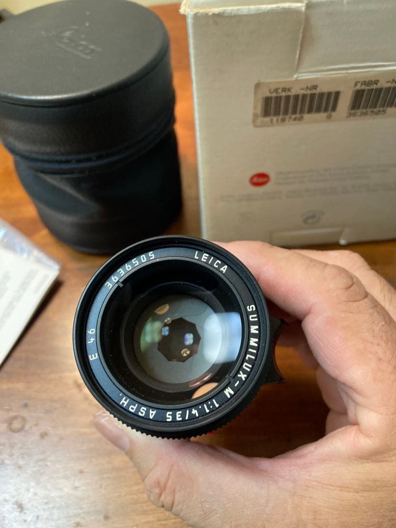 Leica SUMMILUX- M 1：1.4／35mmASPH Pre-FLE
