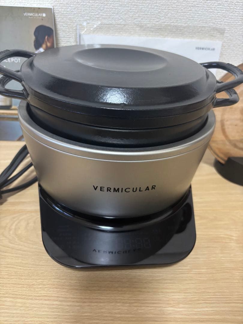 【VERMICULAR バーミキュラ】　炊飯器　ライスポットミニ　3合炊き