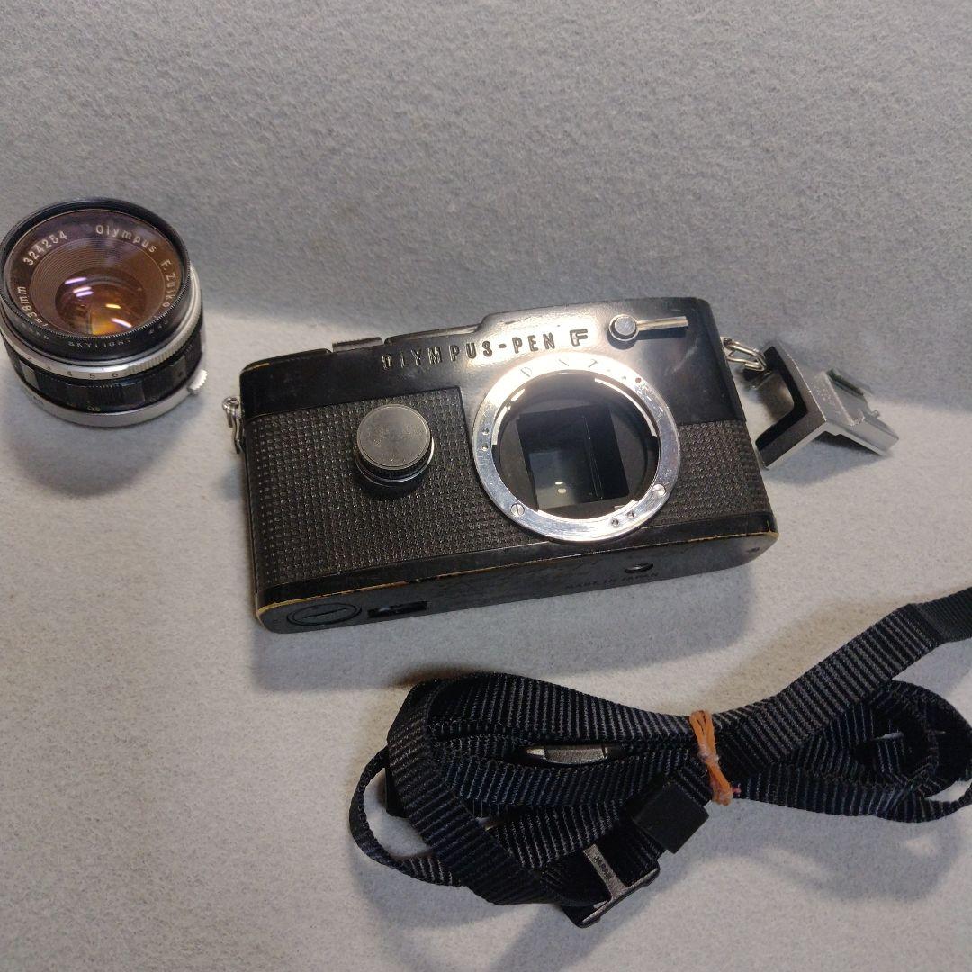 【レンズ付き】オリンパス　ペンFTブラック　　38mm F1.8