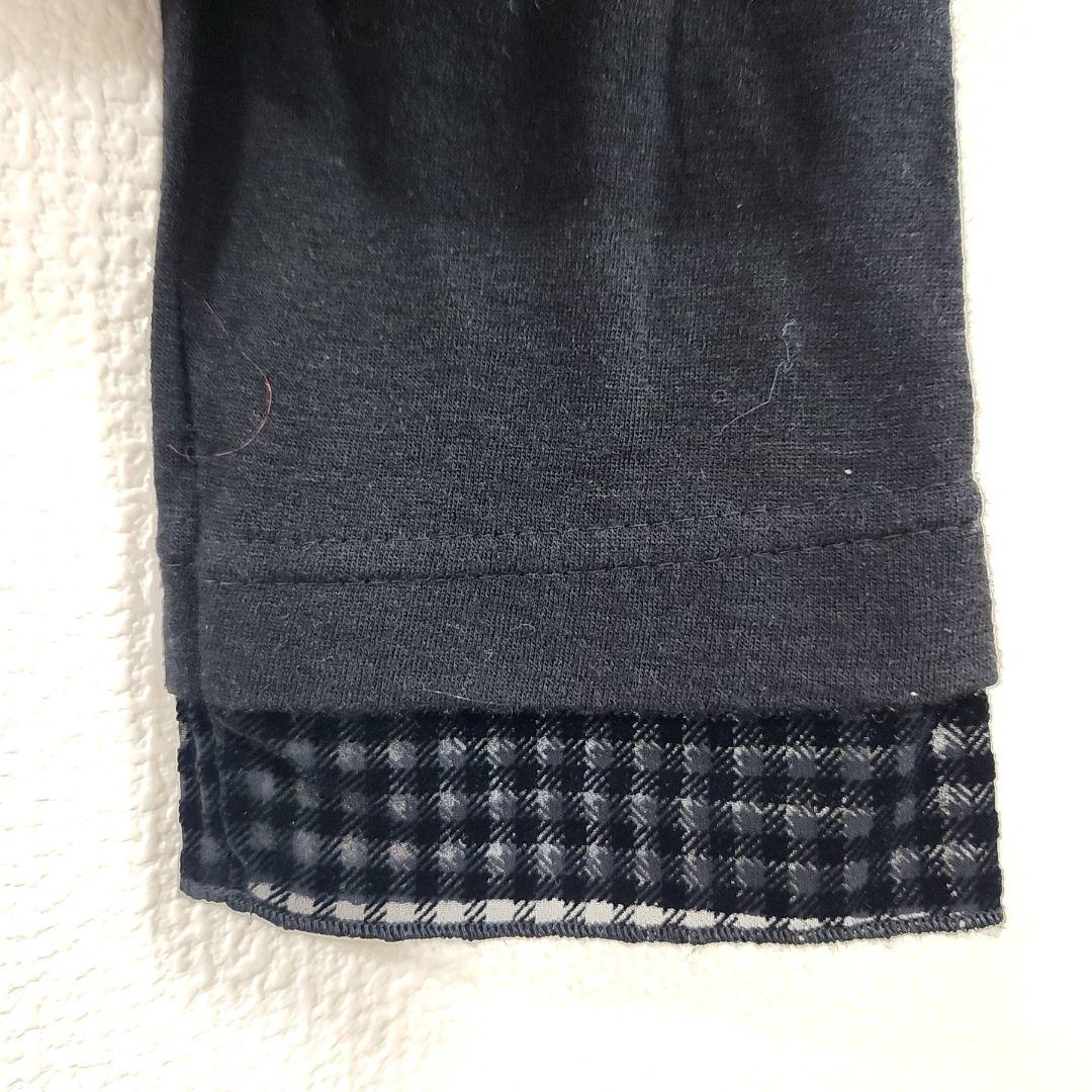 美品✨　オレボレブラ アルベロベロ ぶたさん　ビジュー　長袖シャツ　ウール混