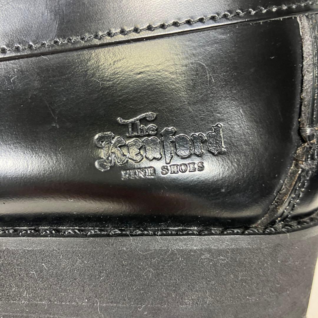 【美品】KENFORD ローファー 26cm 厚底 レザー バイカラー