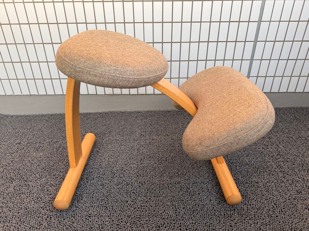 【美品】リボ社 バランスチェア カバー付 ノルウェー　説明書付き