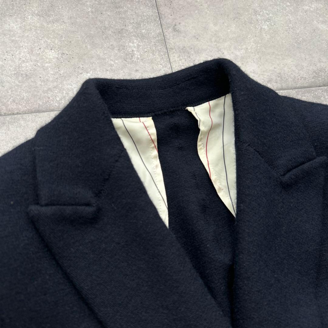 sov. パール　ダブルブレス　ジャケット　ネイビー