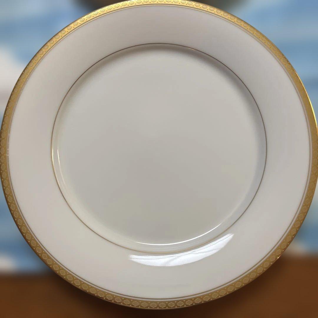 ノリタケゴールド縁取り 大皿27㎝5枚セット