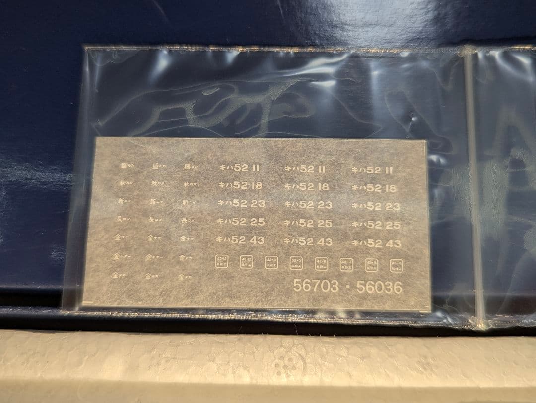 天賞堂　キハ52 0番台 一般色 耐寒型 【56036】　HO　パーツ類未開封