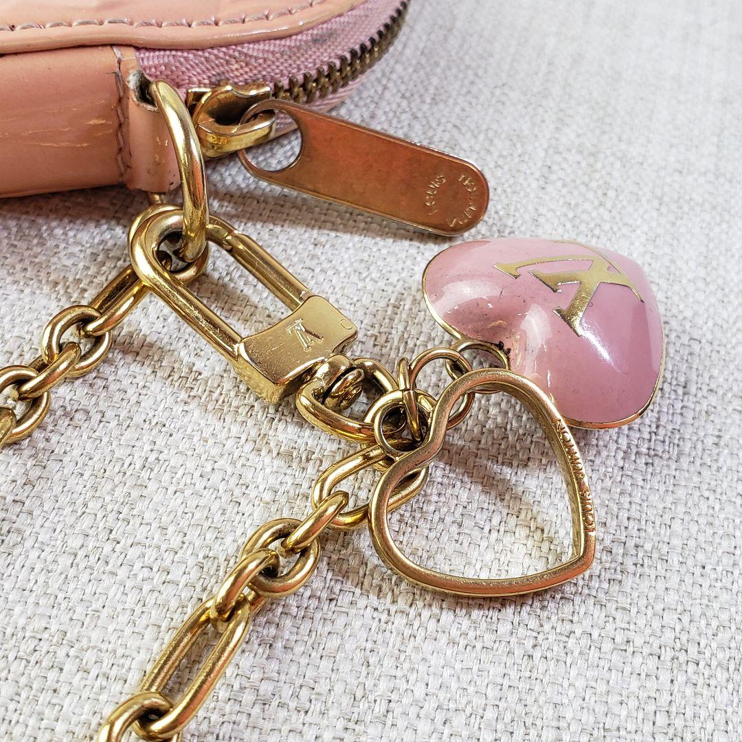 ルイヴィトン ヴェルニ ポルトモネクール 小銭入れ ケース ハート型