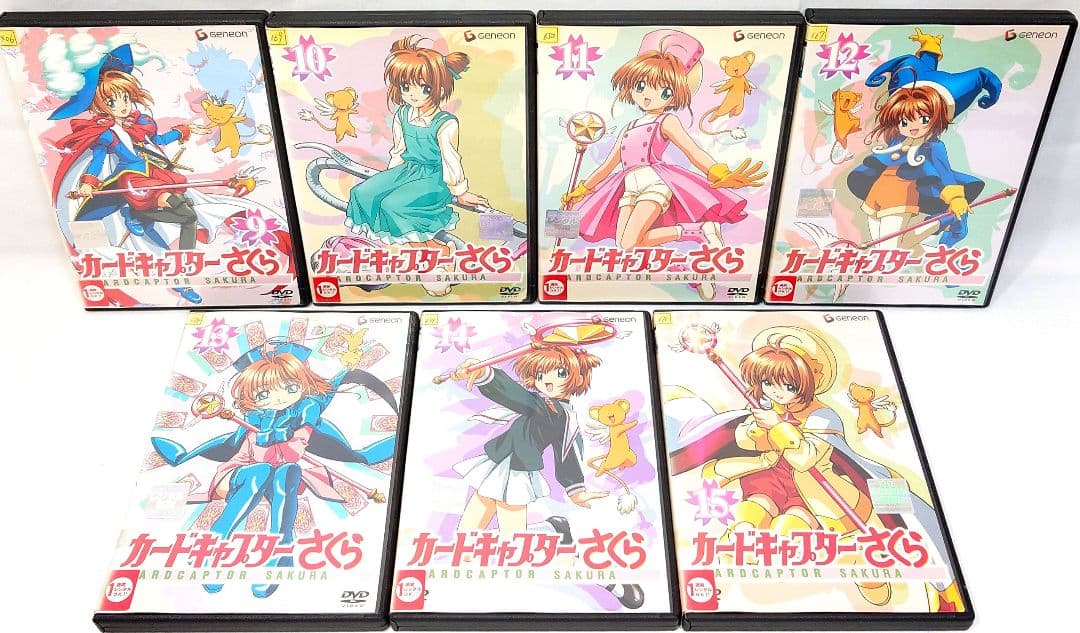 ケース無し//カードキャプターさくら/クリアカード編【DVD】全23巻セット