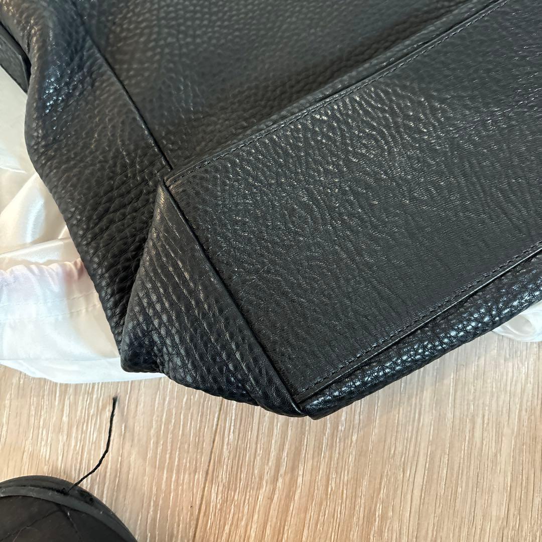 COACH ブラックレザーバッグ