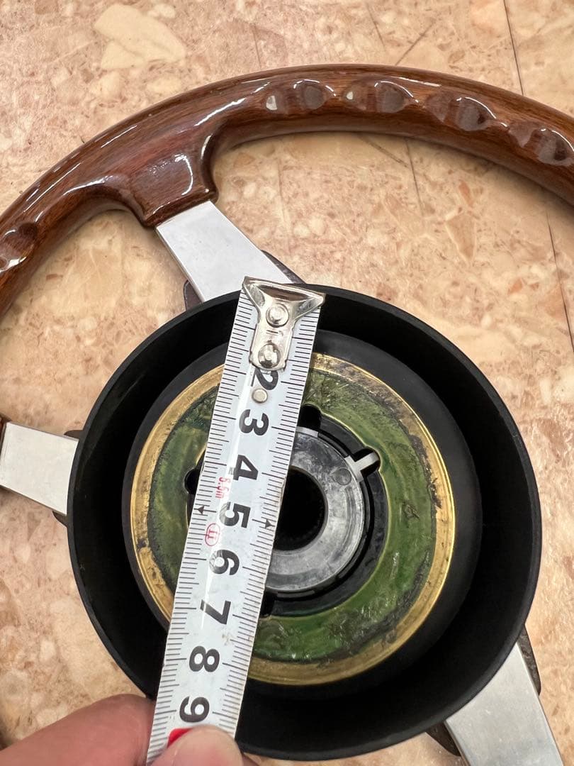 momo ウッド調 ステアリング 本体