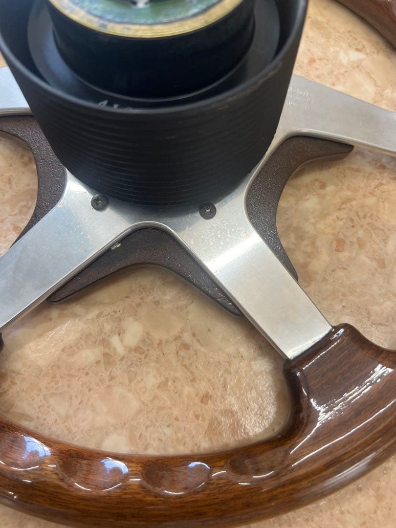 momo ウッド調 ステアリング 本体