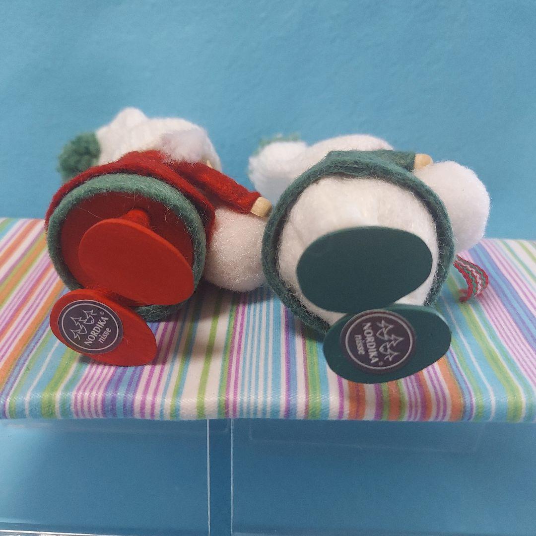 ★ノルディカニッセ　ネコを持った 女の子& 雪だるまを持った 男の子★