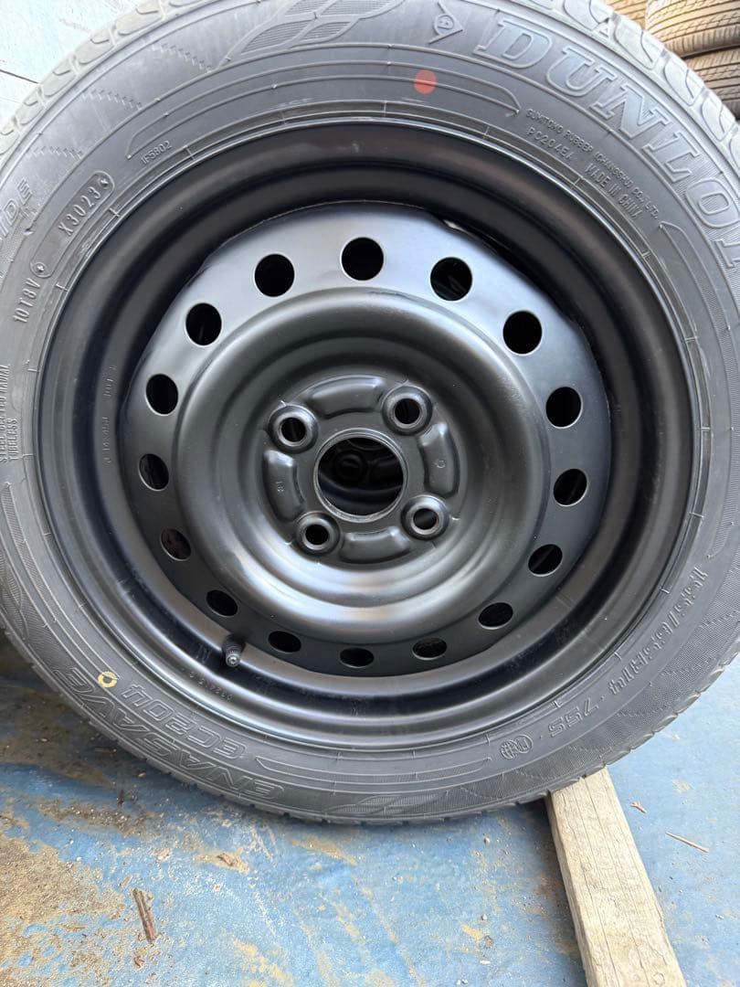 としーにょサマータイヤ155／65R14 75Sスチールホイールセット