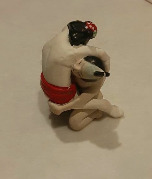 ハトもり様 春画 男女の営みの置物 2体