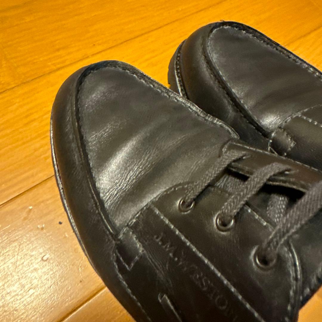 jm weston ヨット希少ロシアンカーフ！(BLACK) size７Ｃ中古品