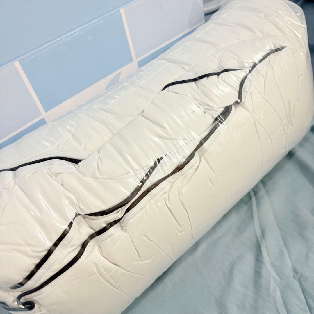 04新品未開封　羽毛布団　150cmx200cmシングル 掛け布団　100％羽毛