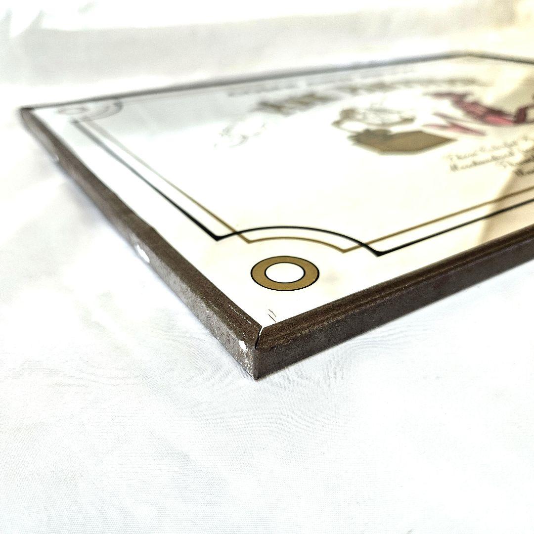 ピンクパンサー 壁掛け鏡 パブミラー 鏡 ヴィンテージ