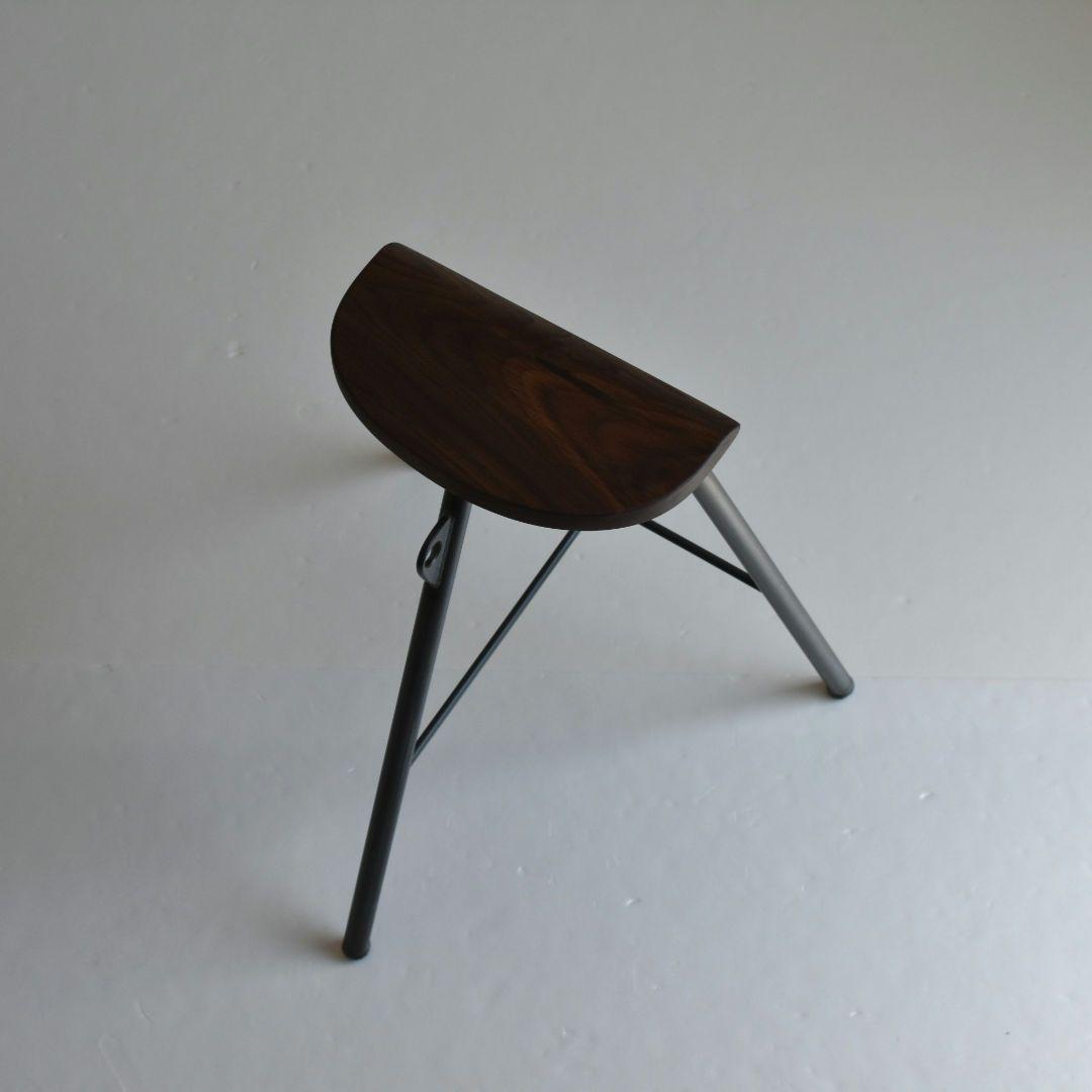 111 ウォールナット ハンドメイド スツール 腰掛け 椅子 furniture