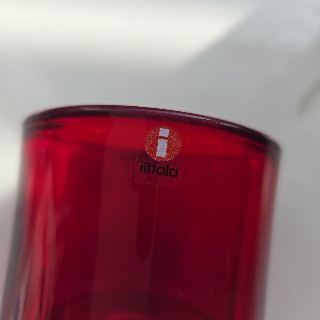  KIVI キャンドルホルダー 大 80㎜ 　レッド