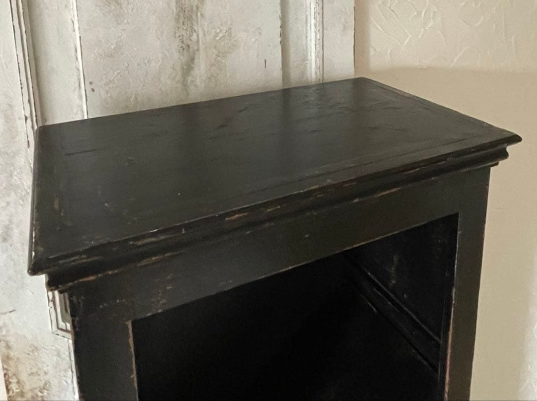 【新春SALE】シェルフ　アンティーク風　シャビー加工(送料込)