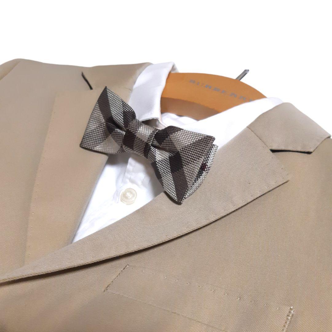 BURBERRY CHILDREN スーツ シャツ ノバチェック蝶ネクタイ 8Y