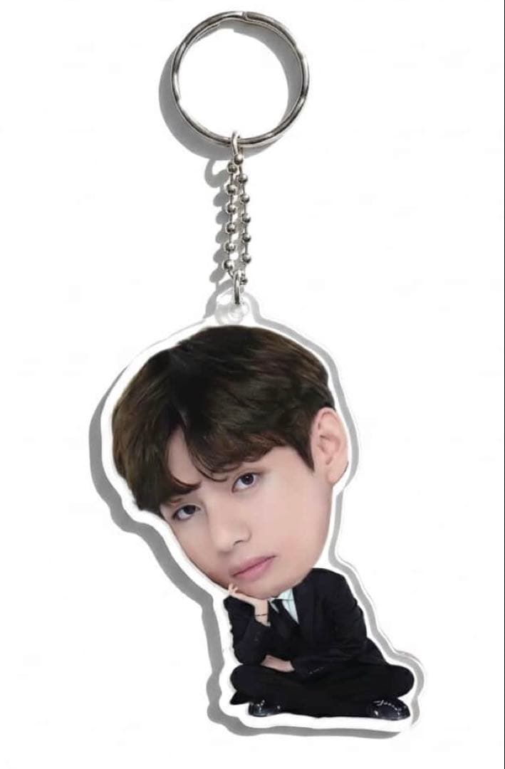 BTS Taehyung テヒョン テテ 2等身キーホルダー 6cm