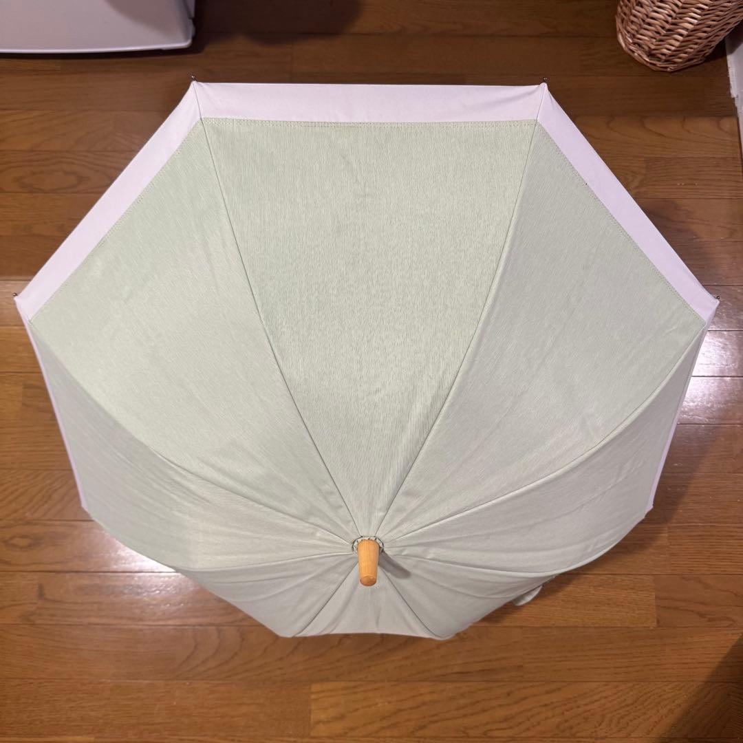 サンバリア100 日傘 コンビmoku(グリーン) Sサイズ