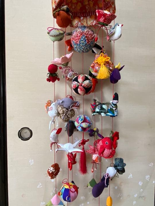 お雛様飾り　吊るし飾り　ハンドメイド