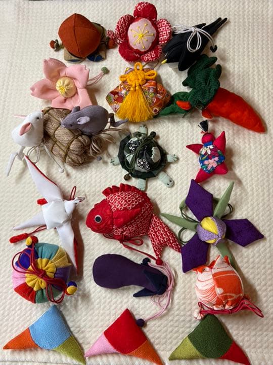 お雛様飾り　吊るし飾り　ハンドメイド