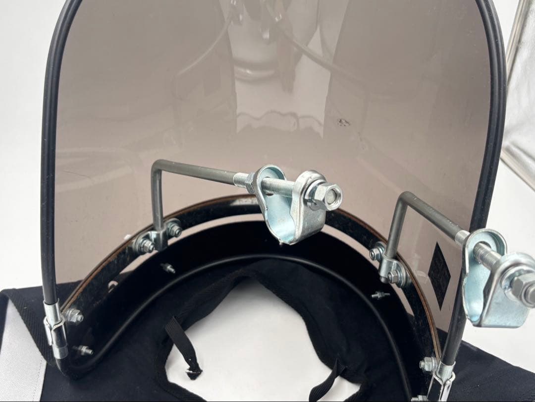 風防 スモーク 旧車風 カスタム用 Zファーザー系 汎用