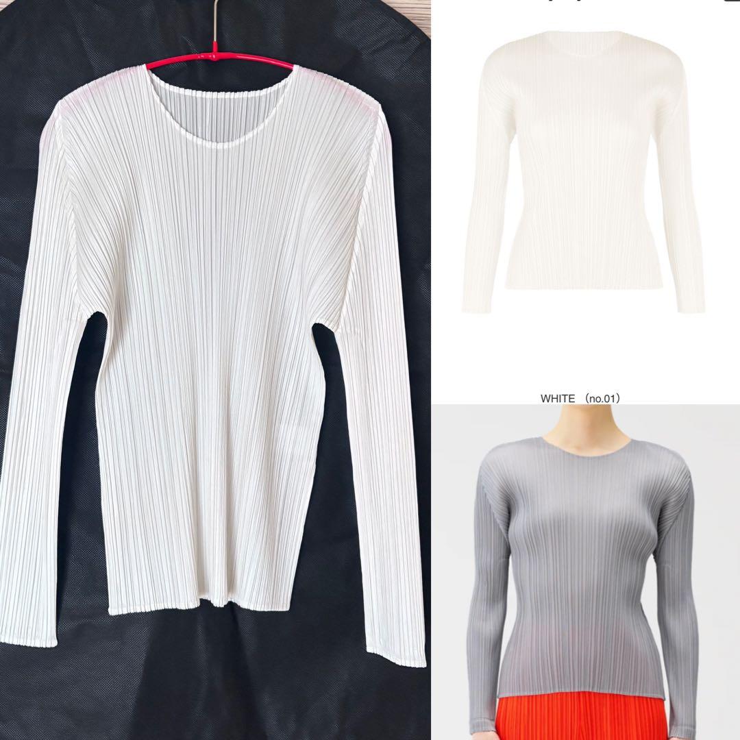 2026SS PLEATS PLEASE MONTHLY COLORSトップス白