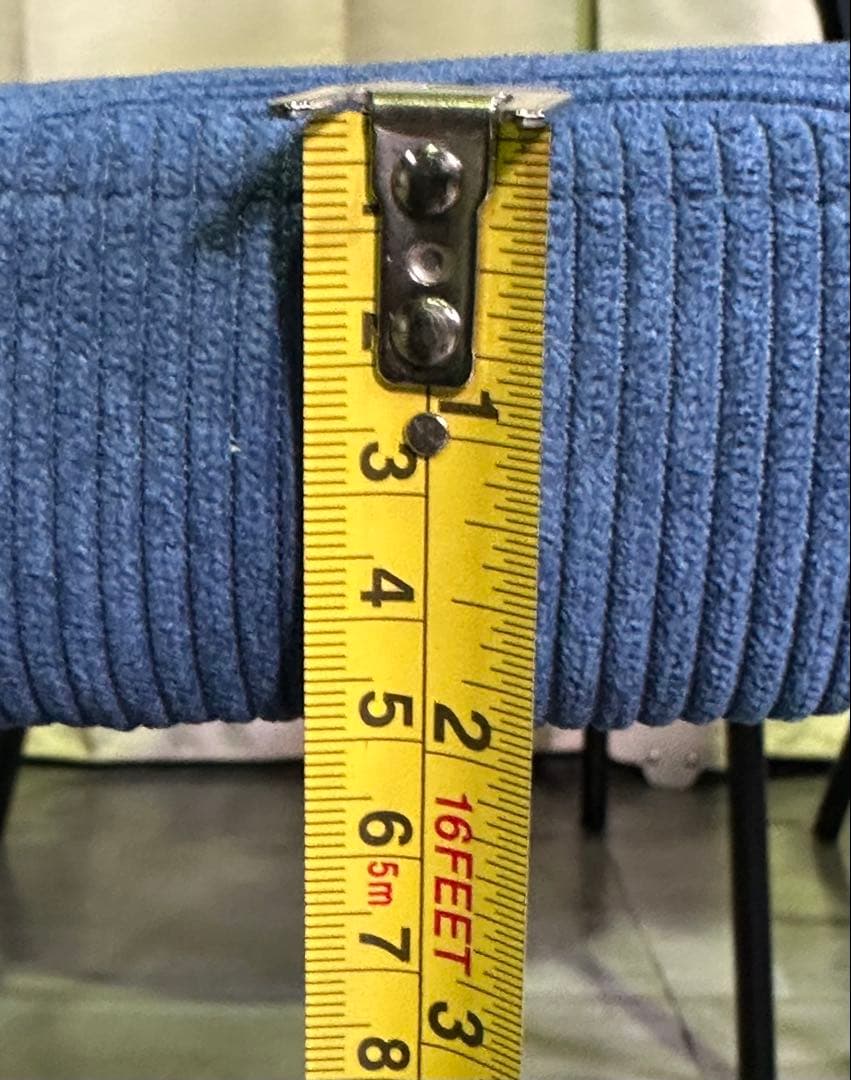 期間限定 ! 新品 ダイニングチェア 椅子 インテリア 4脚セット ブルー