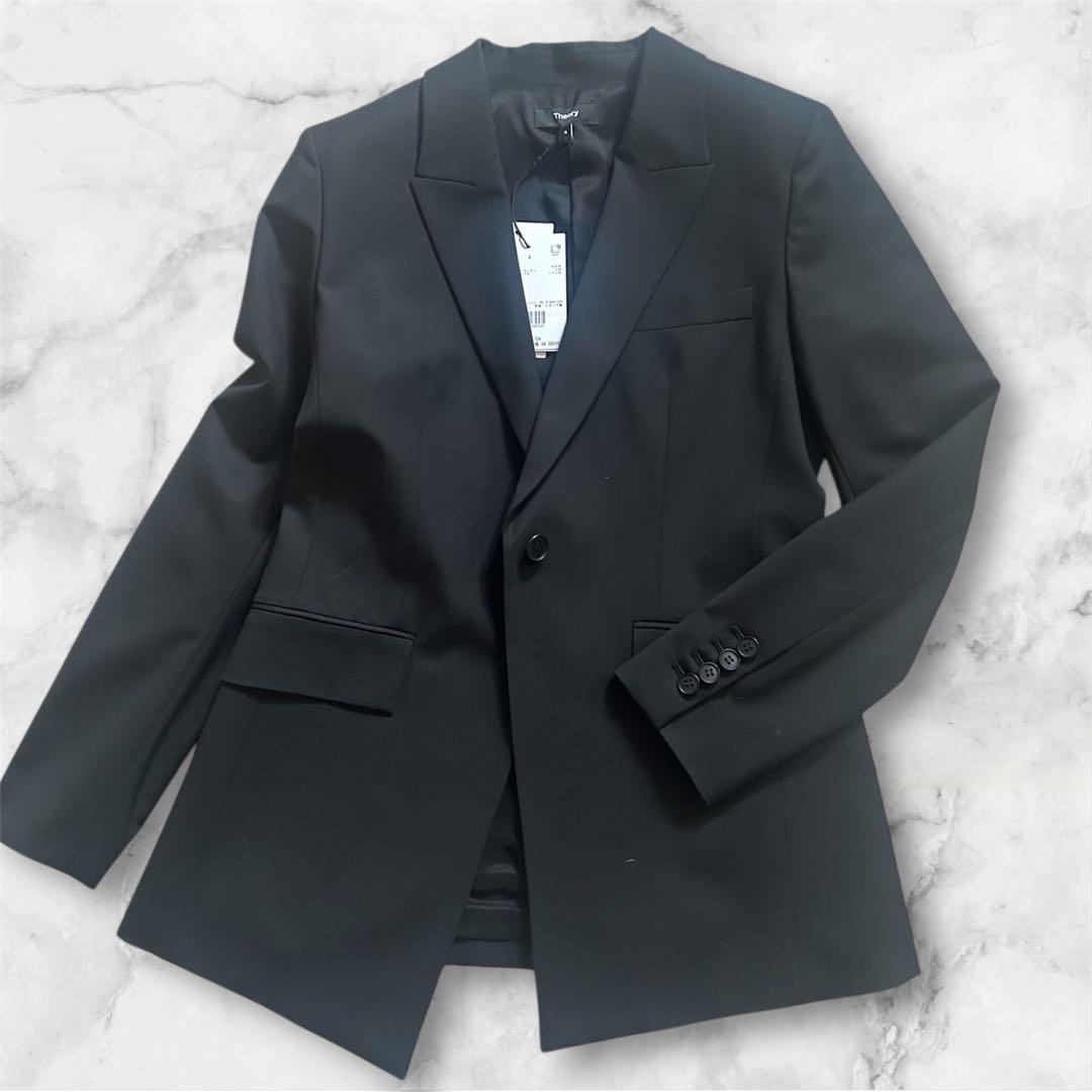 新品✨セオリー　Traceable Wool Etiennette B サイズ4